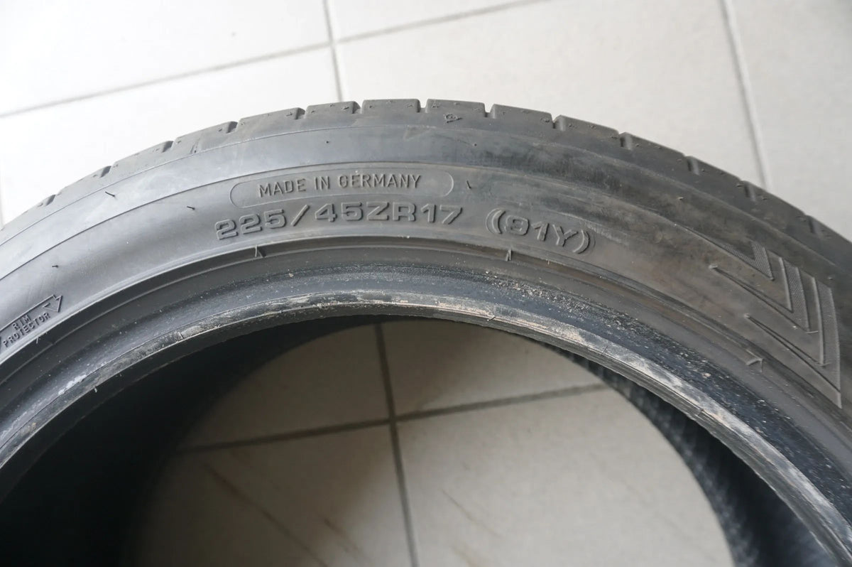1 X 225 45 R17 91Y Sommerreifen Dunlop SportMaxx RT2 2023 6,5mm Detailansicht 4
