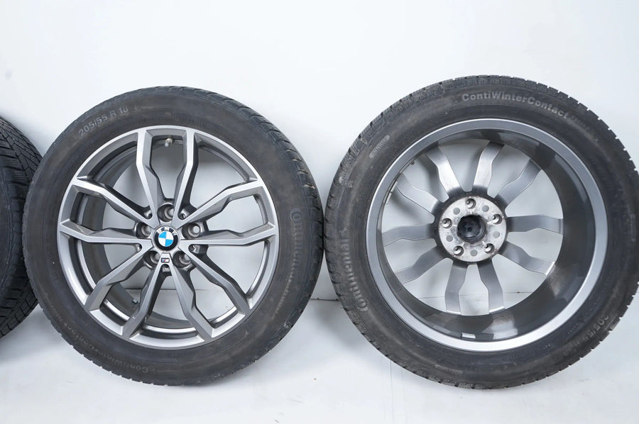 BMW X1 X2 F48 F39 ruote invernali pneumatici invernali 205 55 18 pollici