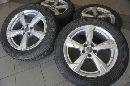Cerchi in lega originali Audi A6 C8 4K Allroad, ruote invernali, pneumatici invernali 235 55 R18, 8 mm