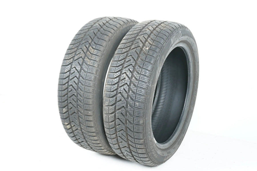 2 x Winterreifen Pirelli Snow 195 55 17 Zoll DOT21 ca.7mm Bmw*
