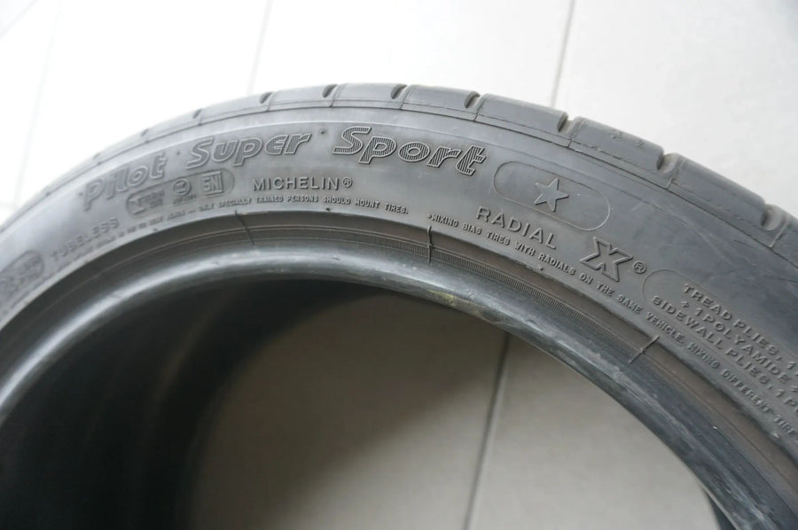 1 X 255 40 ZR18 R18 99Y Sommerreifen Michelin Pilot Super Sport* 2020 6mm