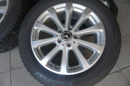 Mercedes E-Klasse W213 S213 Alufelgen Winterräder Winterreifen 225 55 R17 7mm