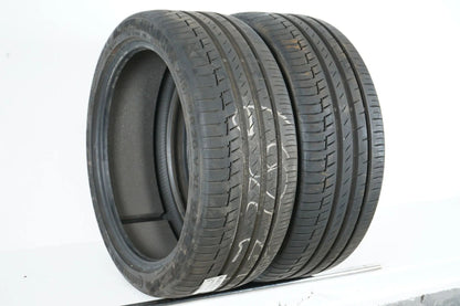 2x Continental summer tires 245 40 20 inch DOT21 approx. 5mm tread depth