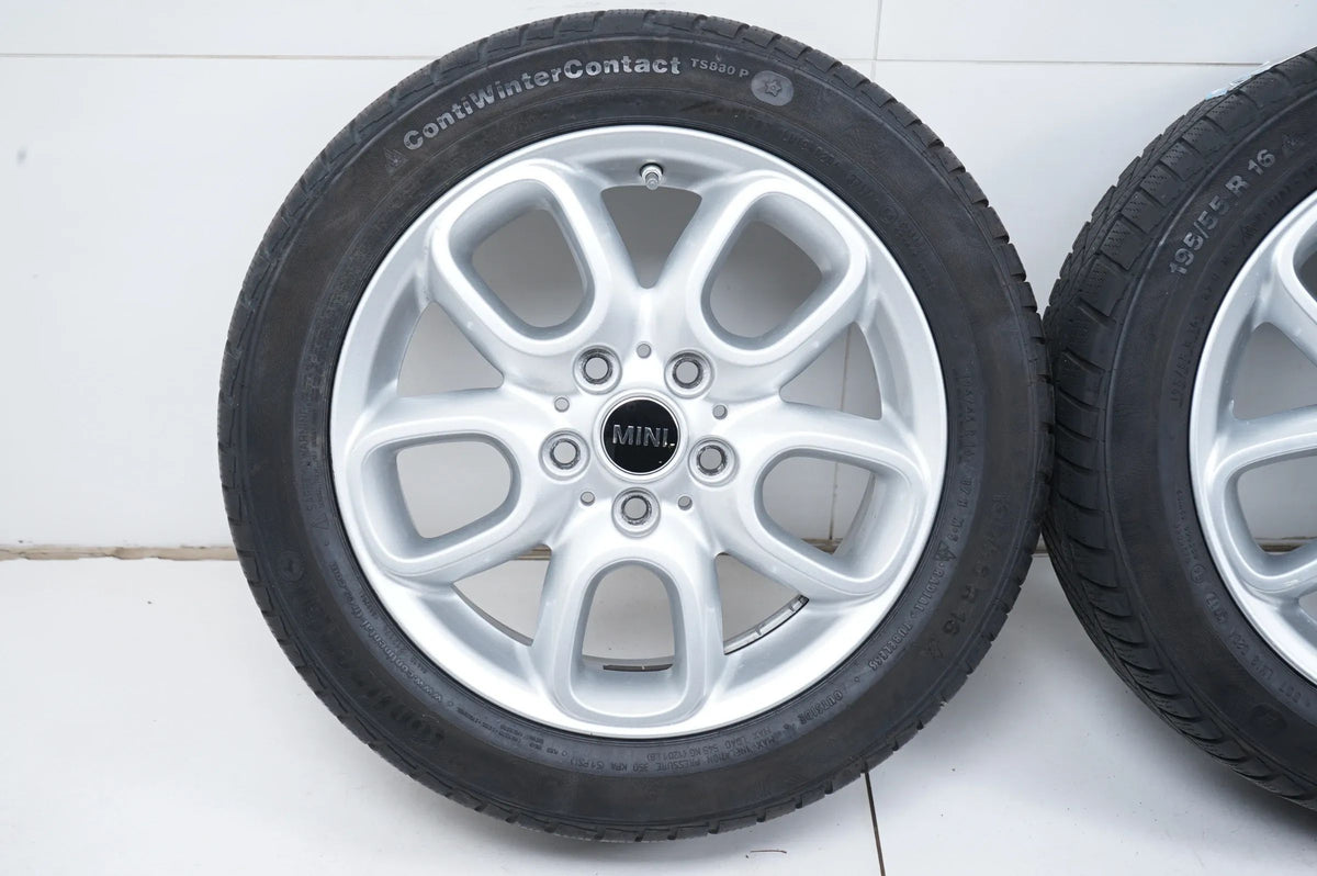 MINI F55 F56 F57 Winter Tires Winter Wheels 195 55 16 inch 494 Detailansicht 3