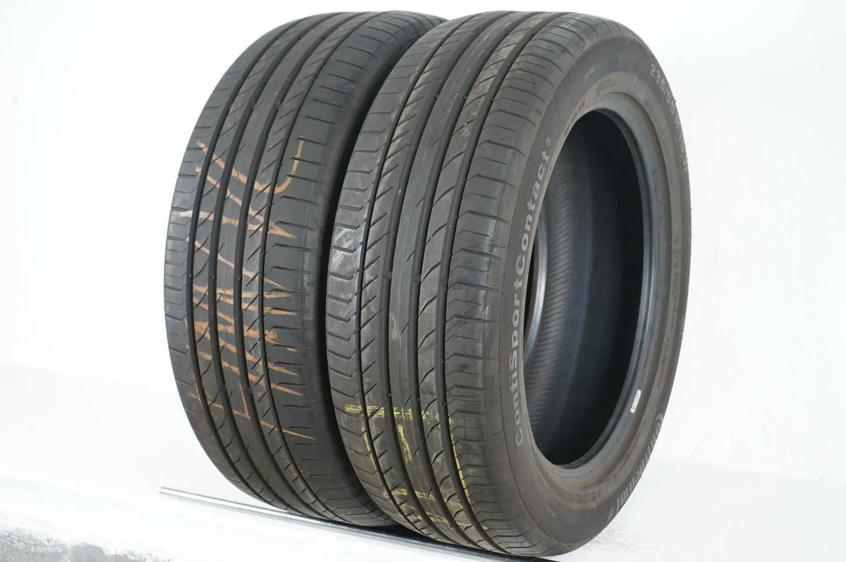 2 x Sommerreifen Continental 235 55 19 Zoll DOT22 ca.6mm AO Detailansicht 3