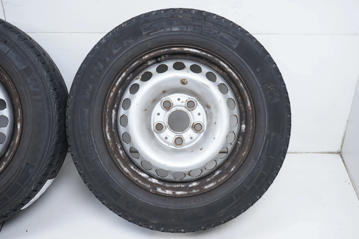 VW Transporter T5 T6 winter tires/wheels 215/65/16 inch Detailansicht 6