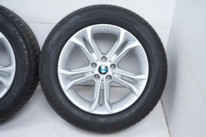 Pneus hiver BMW X3 X4 G01 G02, jantes hiver 225/60/18 pouces