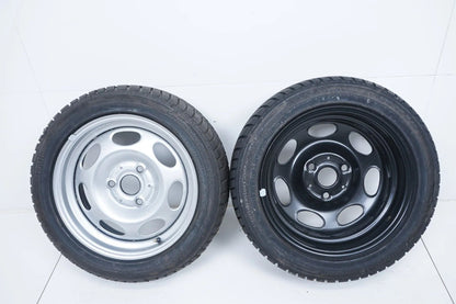 2 x Neu Smart W451 Komplettrad Winterreifen 175 55 15 Zoll