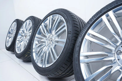 Mercedes S-Class W223 summer tires, summer wheels, 20 inch chrome