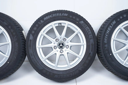 Roues et pneus hiver 16 pouces pour Mercedes Classe AB W177 W247