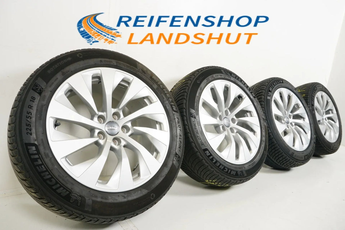 Audi A7 4K8 C8 Allwetterräder mit neuen Allwetterreifen 225 55 18 Zoll 4k8601025A