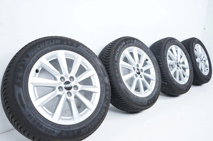 Wie Neu Audi A1 2 GB Winterräder Winterreifen 205 60 16 Zoll 8mm