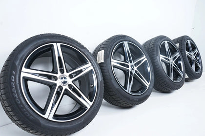 Roues et pneus hiver 18 pouces pour Mercedes Classe AB W177 B247
