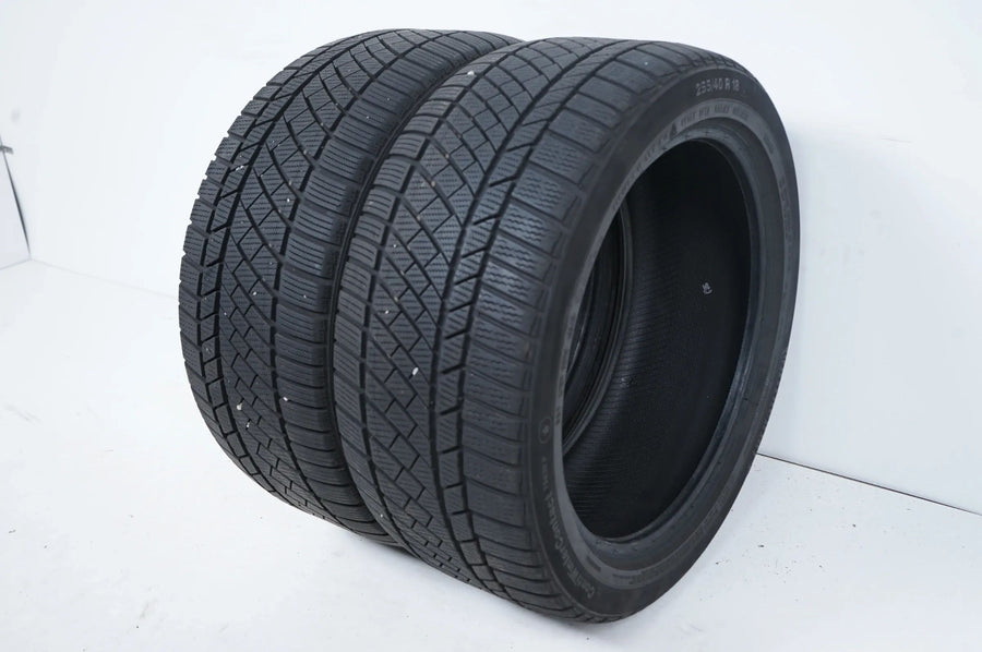 2 x Winterreifen Continental 255 40 18 Zoll DOT15 Bmw* ca.6mm