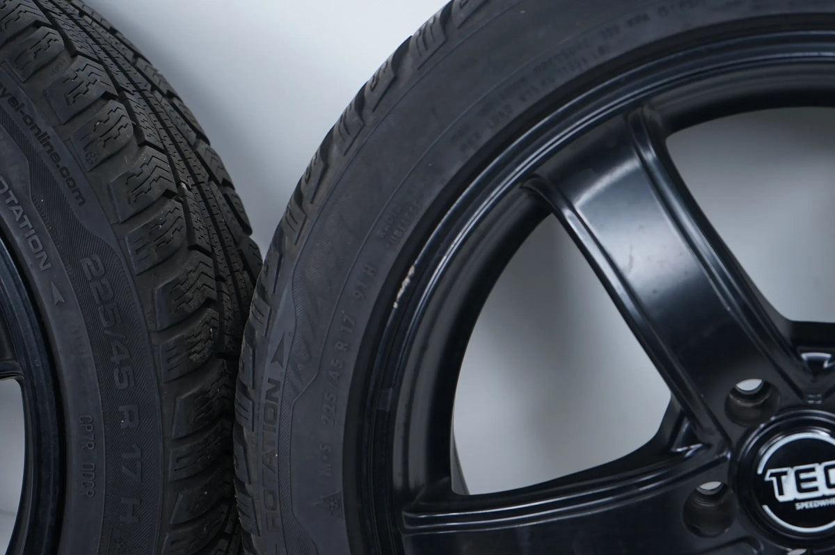 Opel Astra K Winter Wheels Winter Tires 225 45 17 Inch 5x105 Detailansicht 8