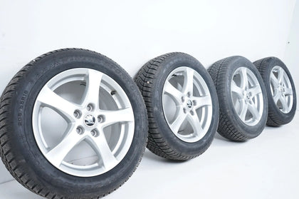 Audi VW Seat Allwetterräder mit neuen Allwetterreifen 205 55 16 Zoll