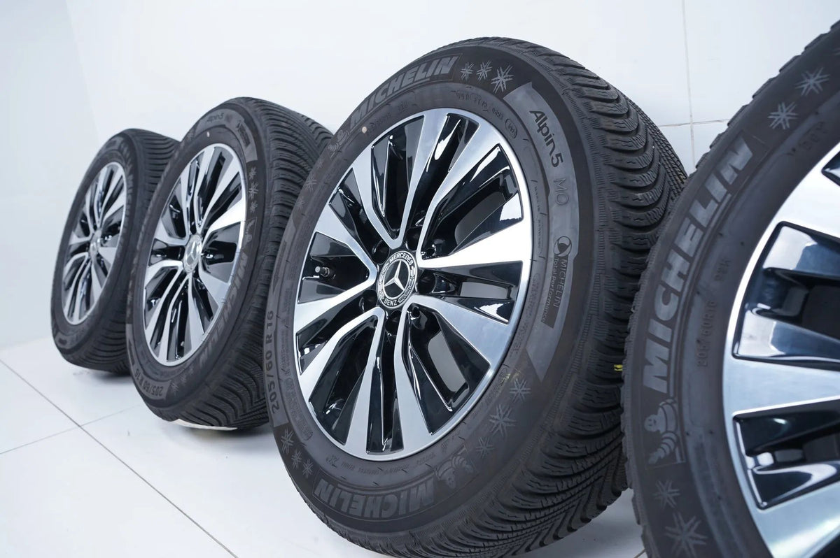 Pneus hiver et jantes hiver 16 pouces pour Mercedes Classe AB W177 B247 Detailansicht 7