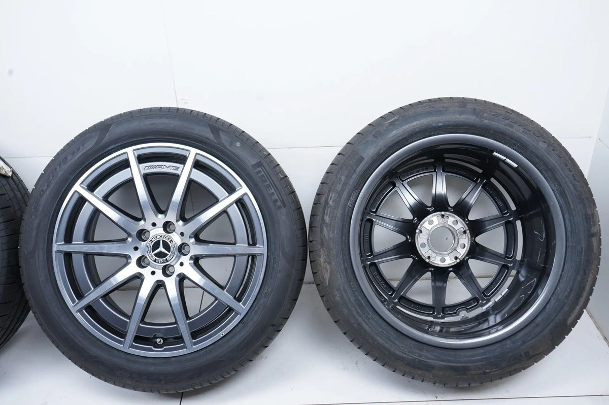 Mercedes GLA35 GLB35 X247 H247 AMG Winterräder mit neuen Winterreifen 235 50 19 Zoll Detailansicht 19