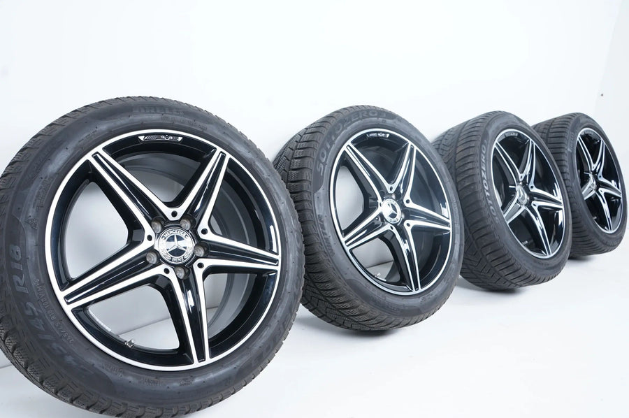 Mercedes Classe E Hybride W213 AMG Jantes Hiver Pneus Hiver 18 Pouces
