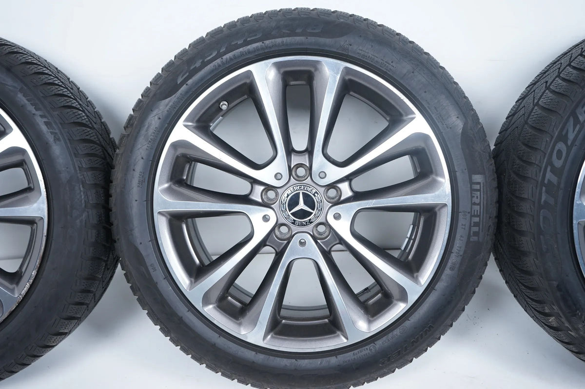 Mercedes E Klasse W213 Winterräder Winterreifen 245 45 18 Zoll Detailansicht 5