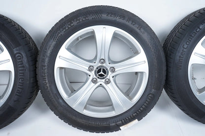 Mercedes E Class W213 Winter Wheels Winter Tires 225 55 17 Inch