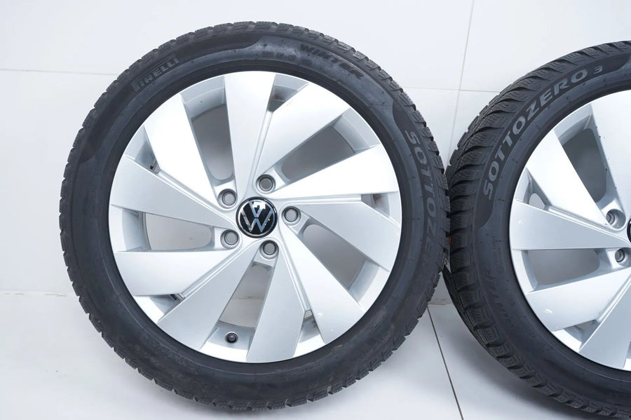 Pneus hiver pour VW Volkswagen Golf 7 et 8, jantes hiver 205/50/17 pouces