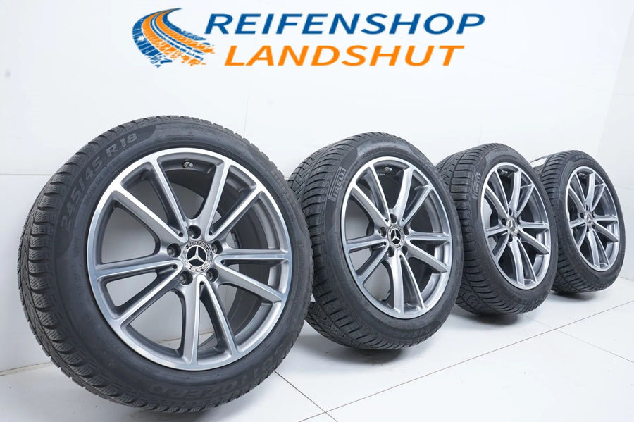 Roues d'hiver pour Mercedes Classe CLS W257, pneus d'hiver 245/45/18 pouces
