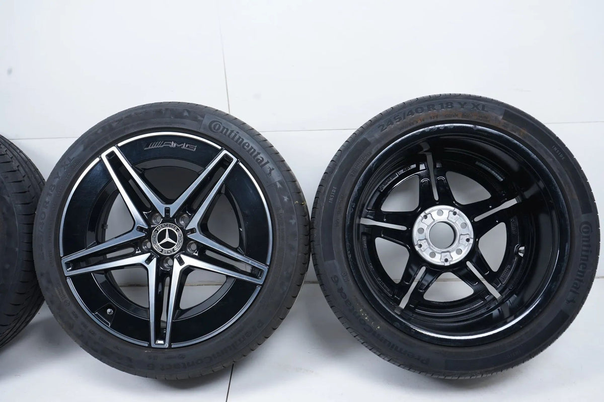 Mercedes C Class W206 summer tires, summer wheels AMG 18 inch Detailansicht 16