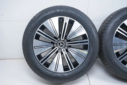 Genuine Mercedes EQS V297 19 inch alloy wheels summer tires DEMO 8mm 235 55 R19