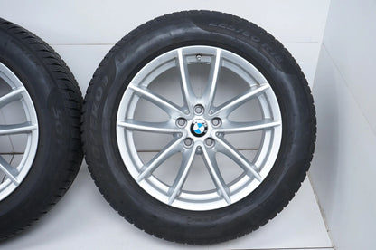 Pneus hiver BMW X3 X4 G01 G02, jantes hiver 225/60/18 pouces
