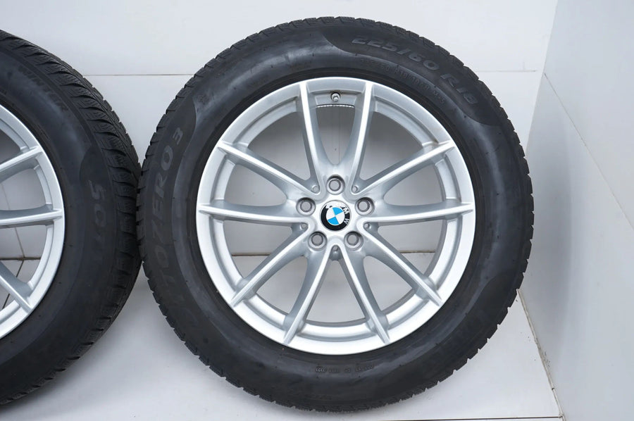Pneus hiver BMW X3 X4 G01 G02, jantes hiver 225/60/18 pouces