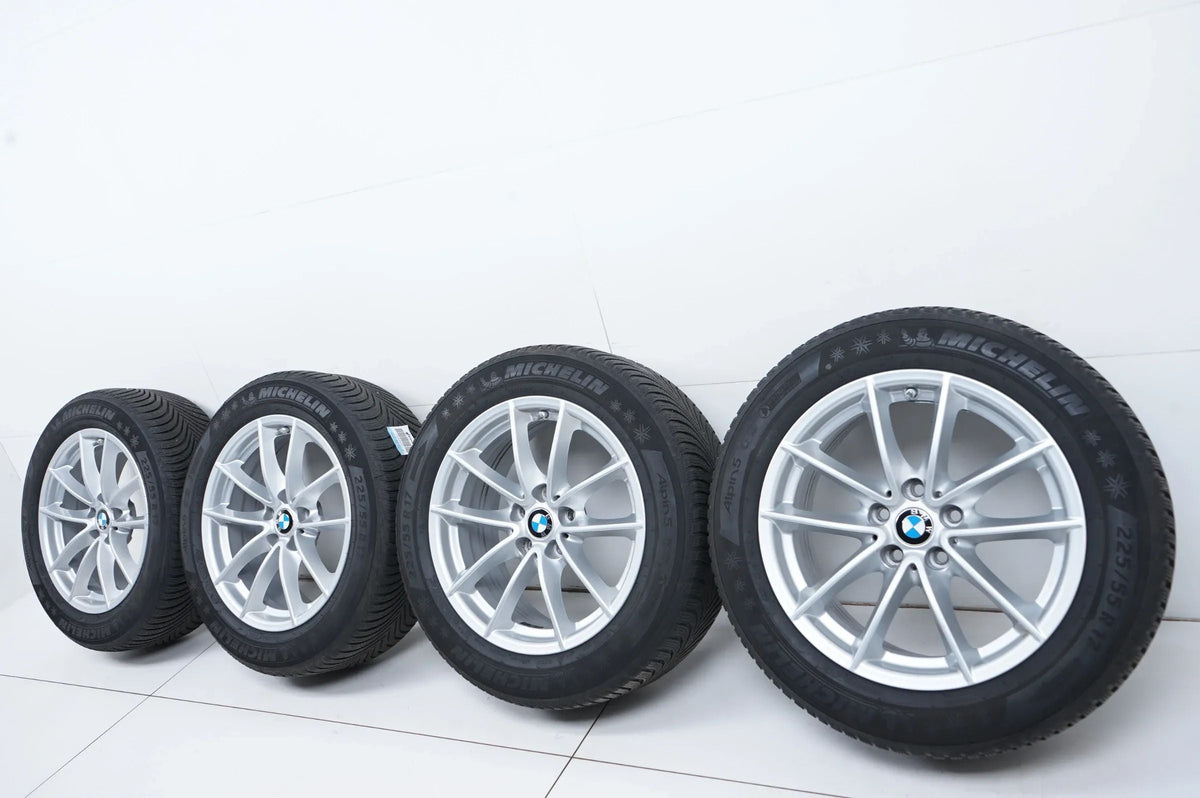 BMW 5er G30 G31 Allwetterräder mit neuen Allwetterreifen 225 55 17 Zoll