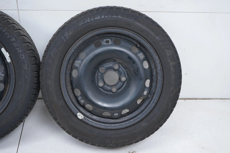 Unknown winter wheels/tires 185/60/15 inch 5 x hole 6J ET
