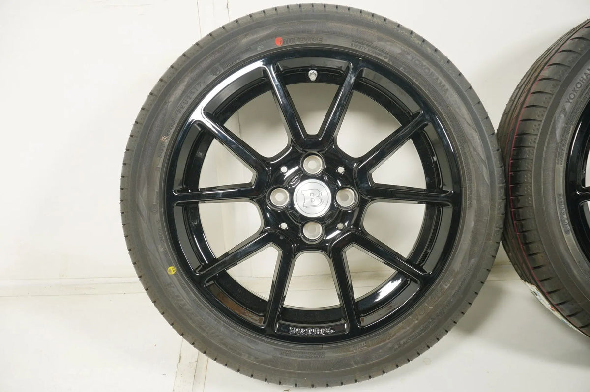 Original Smart EQ W453 16 Inch Brabus TOP Alloy Wheels Summer Tires Summer Wheels Detailansicht 3