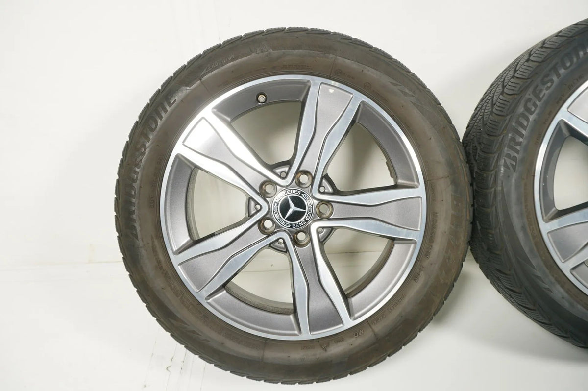 Mercedes C Klasse W205 Winterreifen Winterräder 225 50 17 Zoll Detailansicht 3