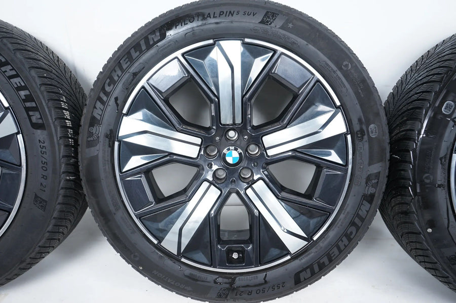 BMW iX i20 vinterdæk vinterhjul 255 50 21 tommer 1011 5A41F90