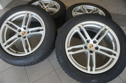Original Porsche Macan 95B 19 Zoll Alufelgen Winterräder Winterreifen 2023 6,5mm