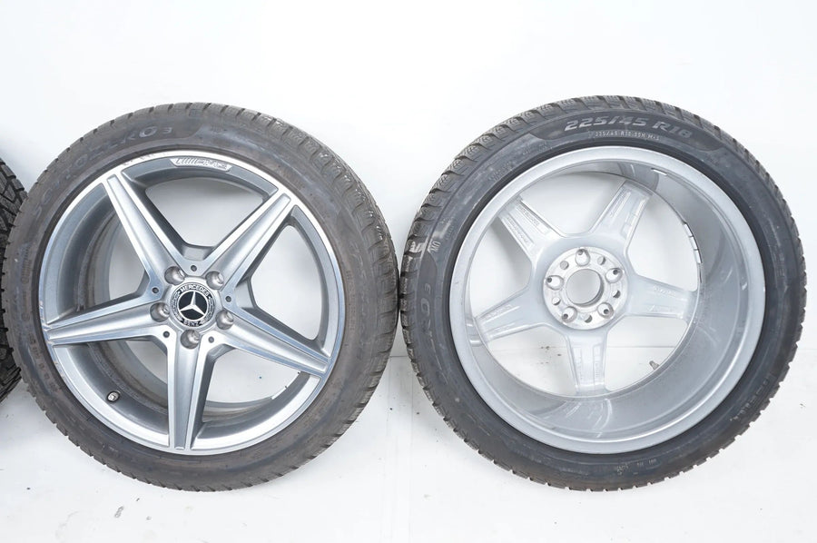 Mercedes C Klasse W205 AMG Winterreifen Winterräder 18 Zoll 7mm