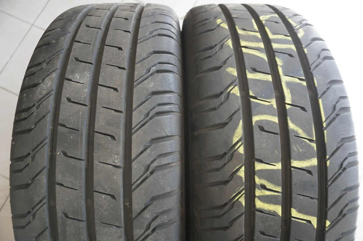 Original Mercedes Vito W447 stålfælge sommerhjul sommerdæk 225 55 R17C 8mm Detaljevisning 5
