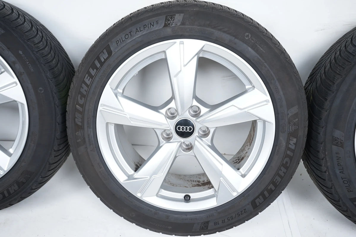 Audi A6 4K C8 roues hiver pneus hiver 225 55 18 pouces 6mm 4K0601025D Vue détaillée 5
