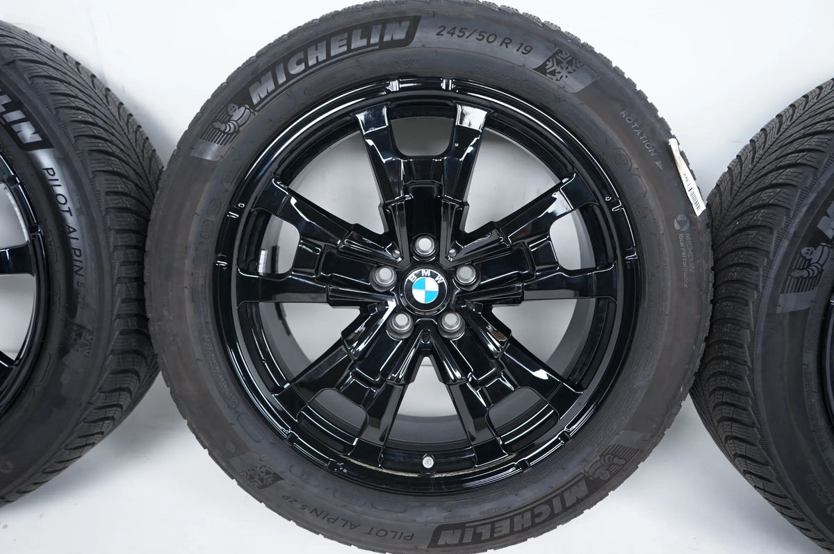 Bmw iX3 X3 X4 G01 G02 G08 Winterreifen Winterräder 245 50 19 Zoll Vue détaillée 4