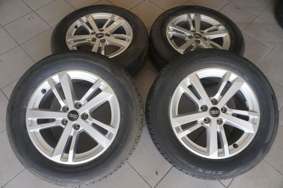 Original Audi Q3 F3 Alufelgen Sommerräder Sommerreifen 215 65 R17 99V 2018 8mm