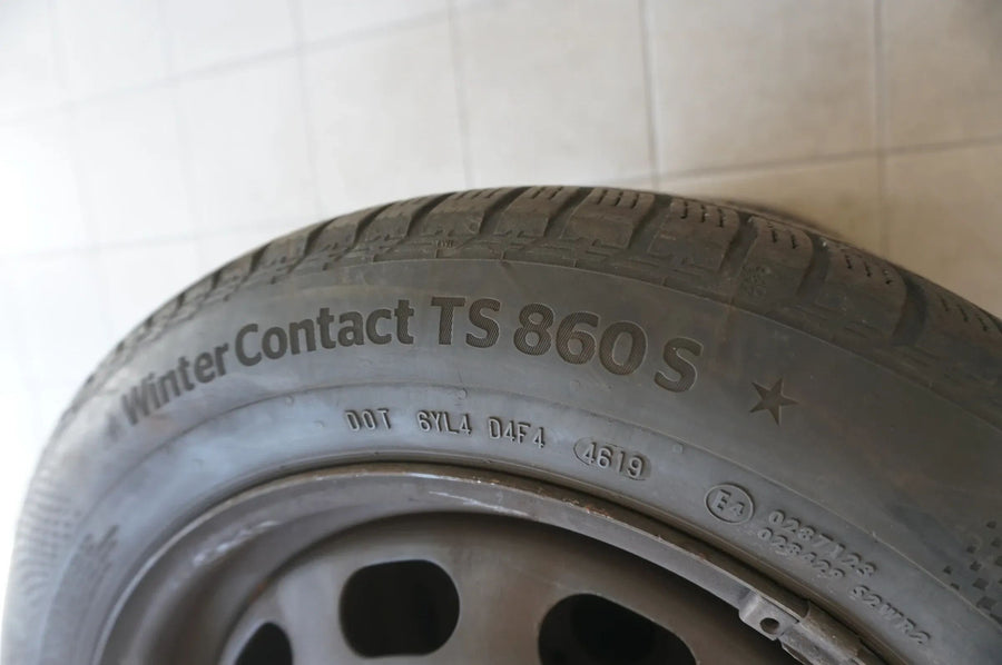 Original BMW 1 Series F40 2 Series steel wheels winter wheels winter tires 195 60 R16 89H 7mm