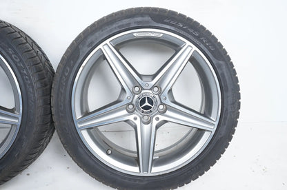 Mercedes C-Klasse W205 AMG vinterdæk vinterhjul 18 tommer