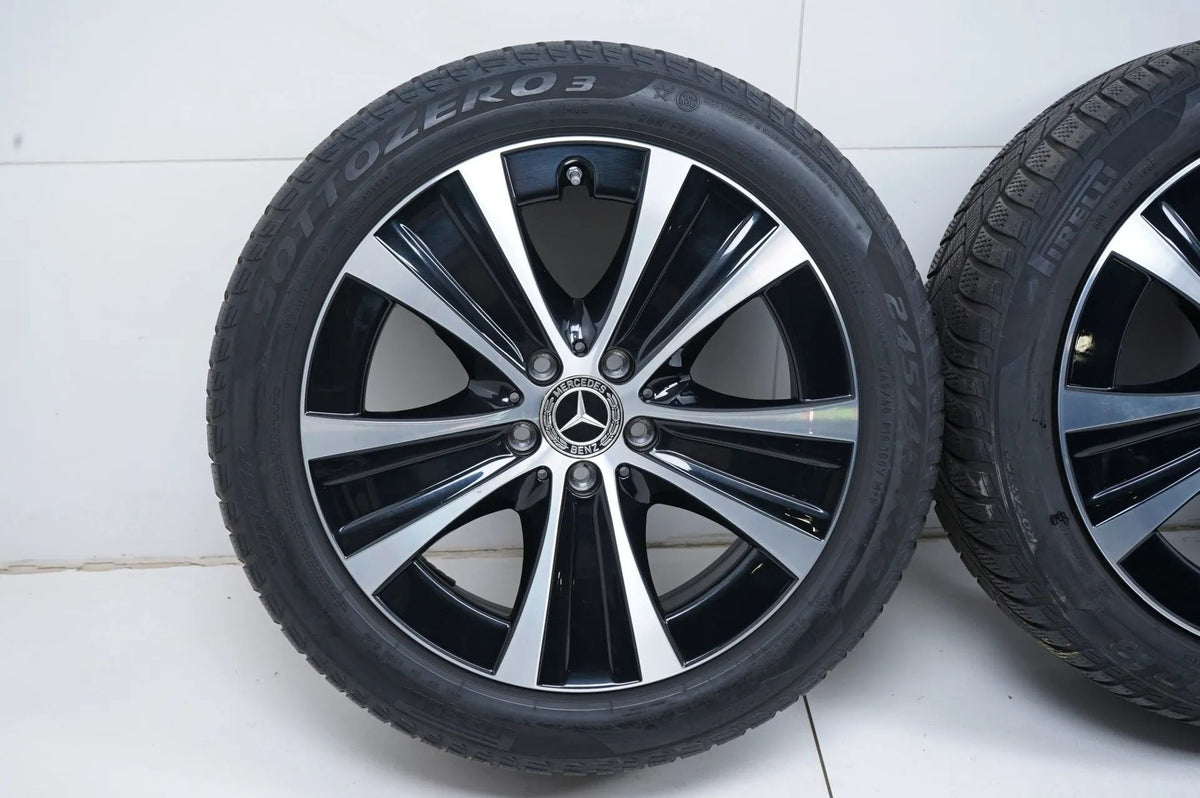 Mercedes E Klasse W213 Allwetterräder mit neuen Allwetterreifen 245 45 18 Zoll