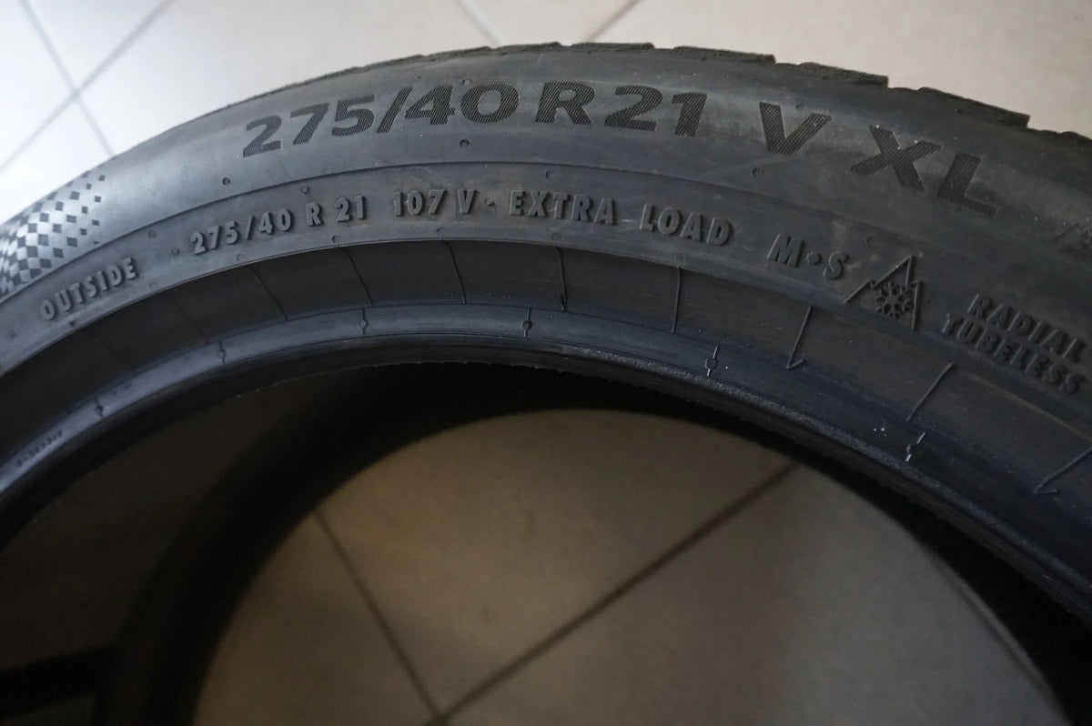 1 X 275 40 R21 107V Winterreifen Continental WinterContact TS860S MO1 2022 5,5mm Detailansicht 3