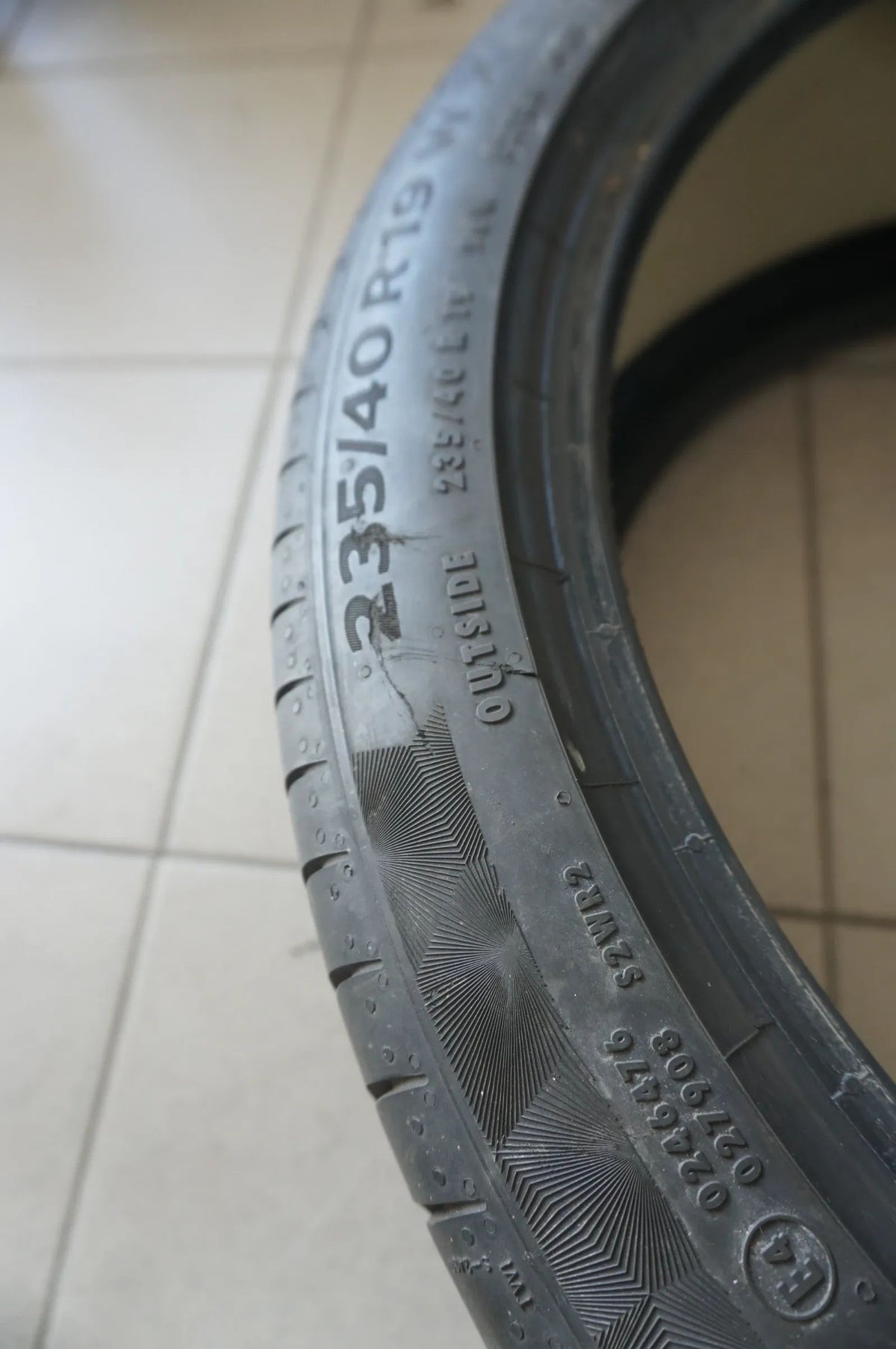 1 X 235 40 R19 96W Sommerreifen Continental PremiumContact 6 2019 7mm Detailansicht 5