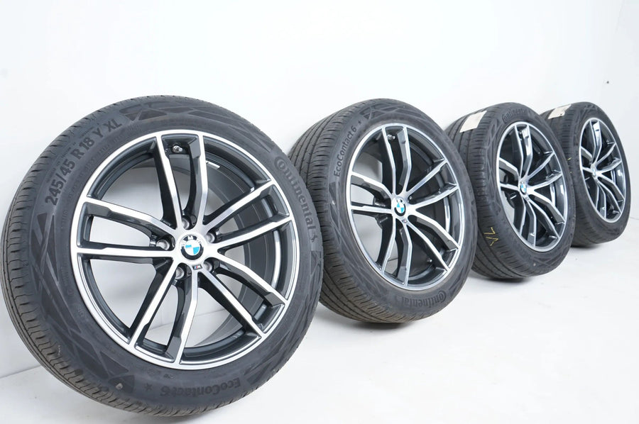 Jantes été pneus été BMW Série 5 G30 G31 alliage 18 pouces 662M 8093405