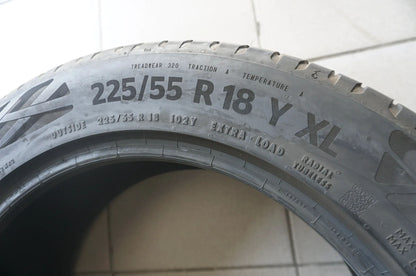 1 X 225 55 R18 102Y Sommerreifen Continental EcoContact 6 Q * MO 2022 4mm