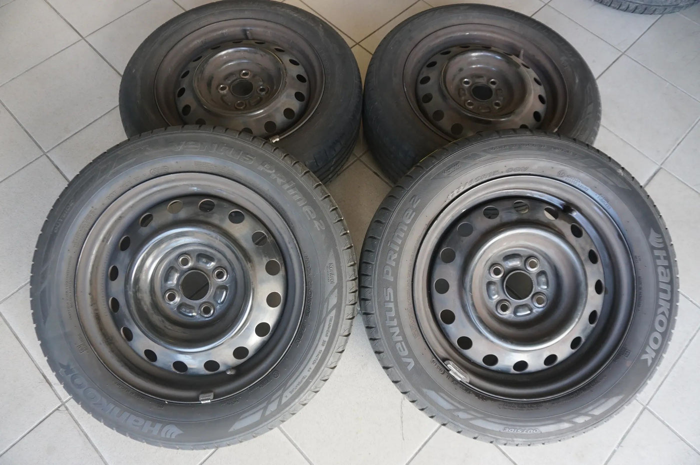 Original Toyota Corolla Stahlfelgen Felgen Sommerräder Sommerreifen 195 60 R15